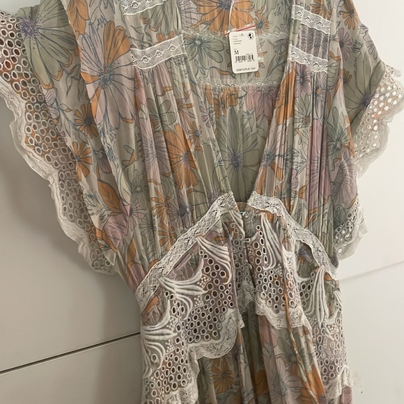 NWT Free People Field Of Dreams Maxi dress - Picture 10 of 10